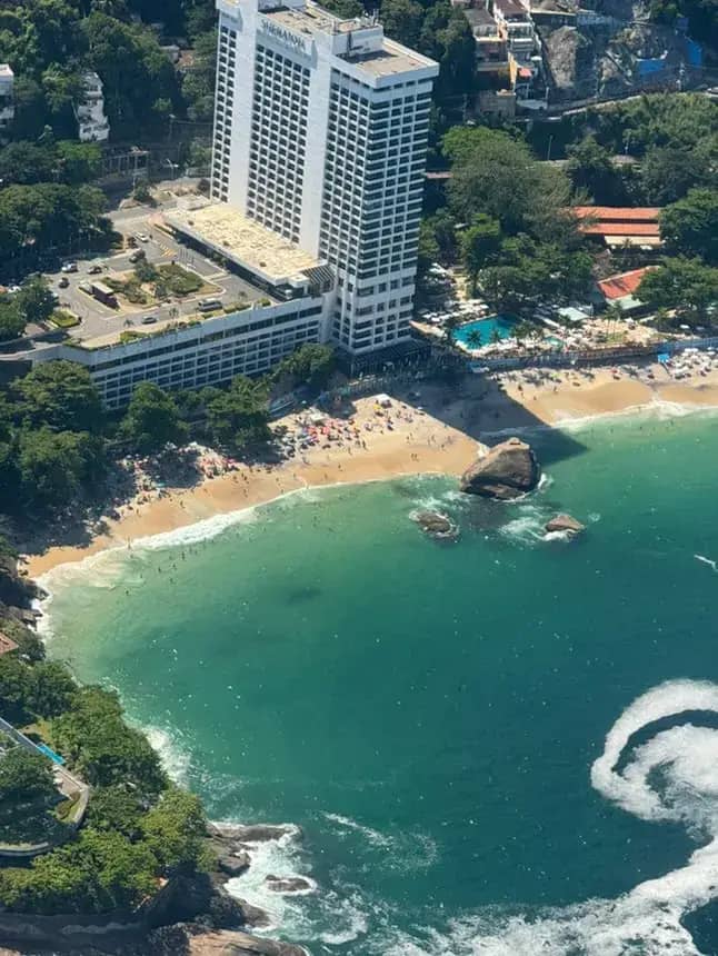 Praia do Vidigal e a orla da Zona Sul